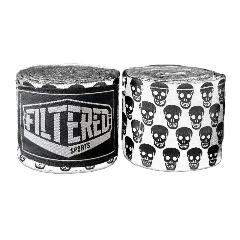 Bandes de boxe FILTERED-Têtes de mort Nakmuay