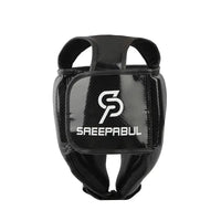 Casque de boxe SEAPPEBUL-Noir brillant Nakmuay