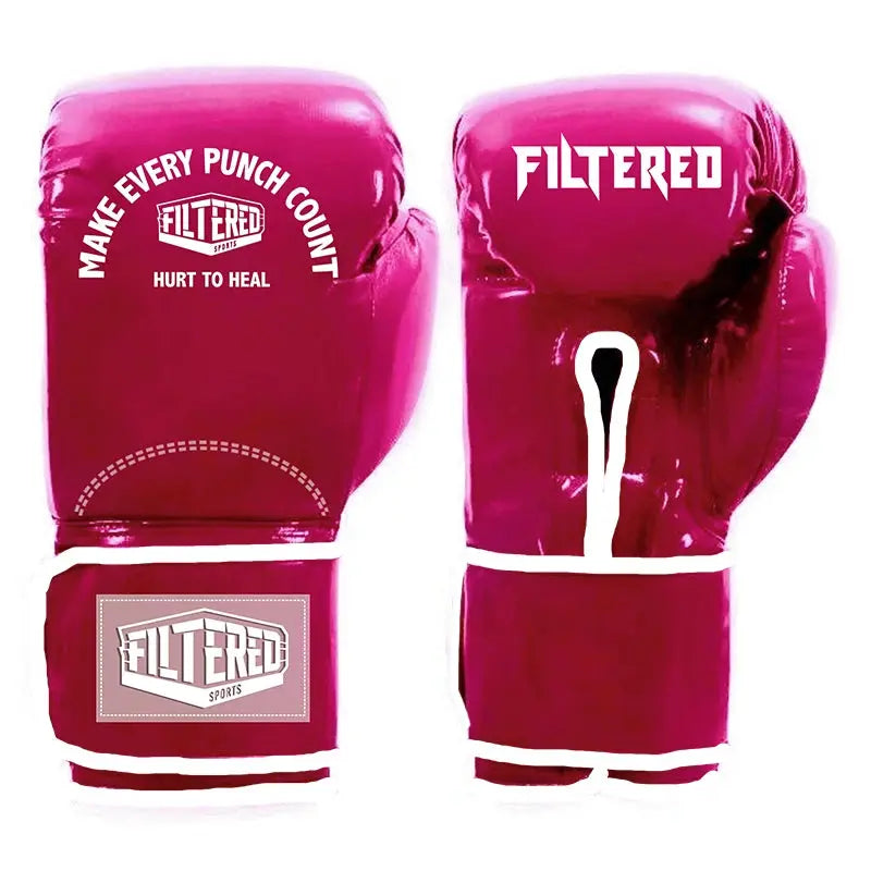 Gants de boxe FILTERED Punch Rouge Nakmuay