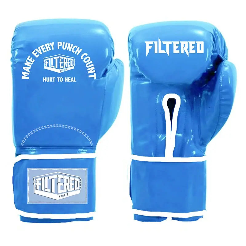 Gants de boxe FILTRED Punch Bleu ciel Nakmuay